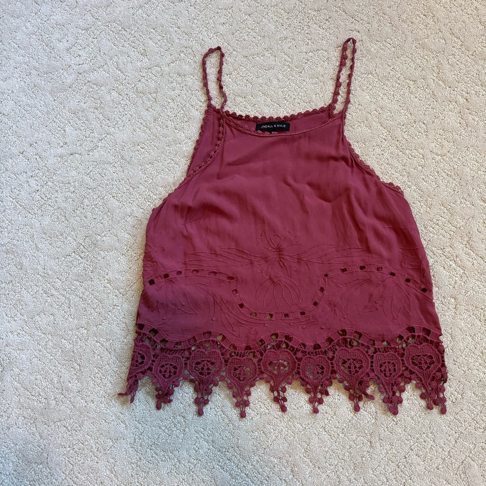 Kendal & Kylie Lilac Summer Top